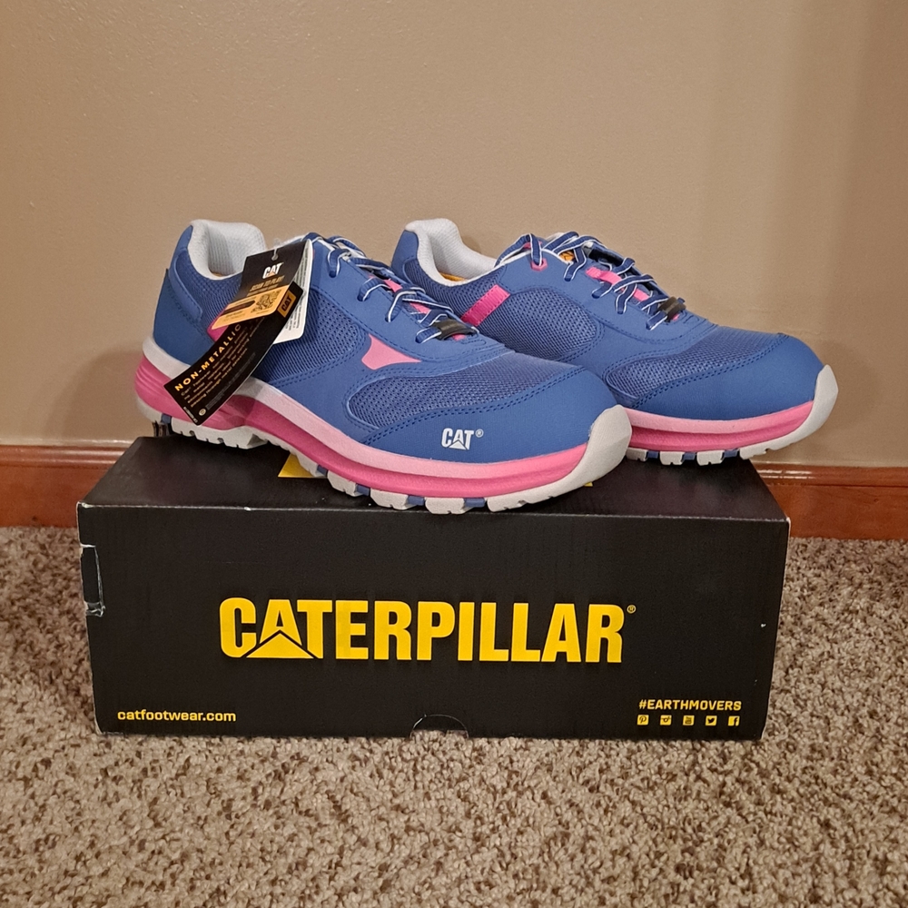 Women's CAT Quake CT ASTM/Comp Toe SR EH shoe size 9.5